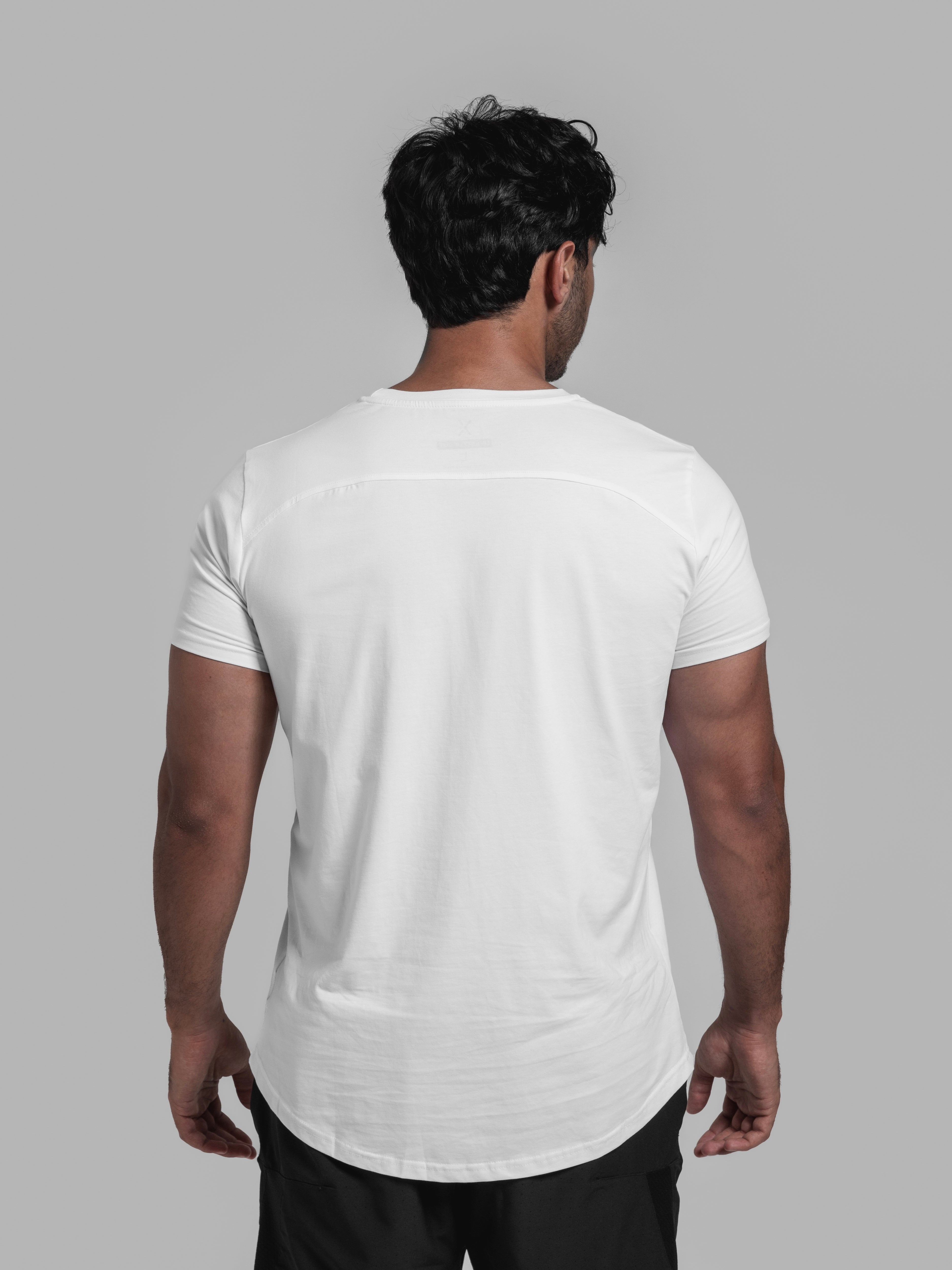 Premium Muscle Tee - White