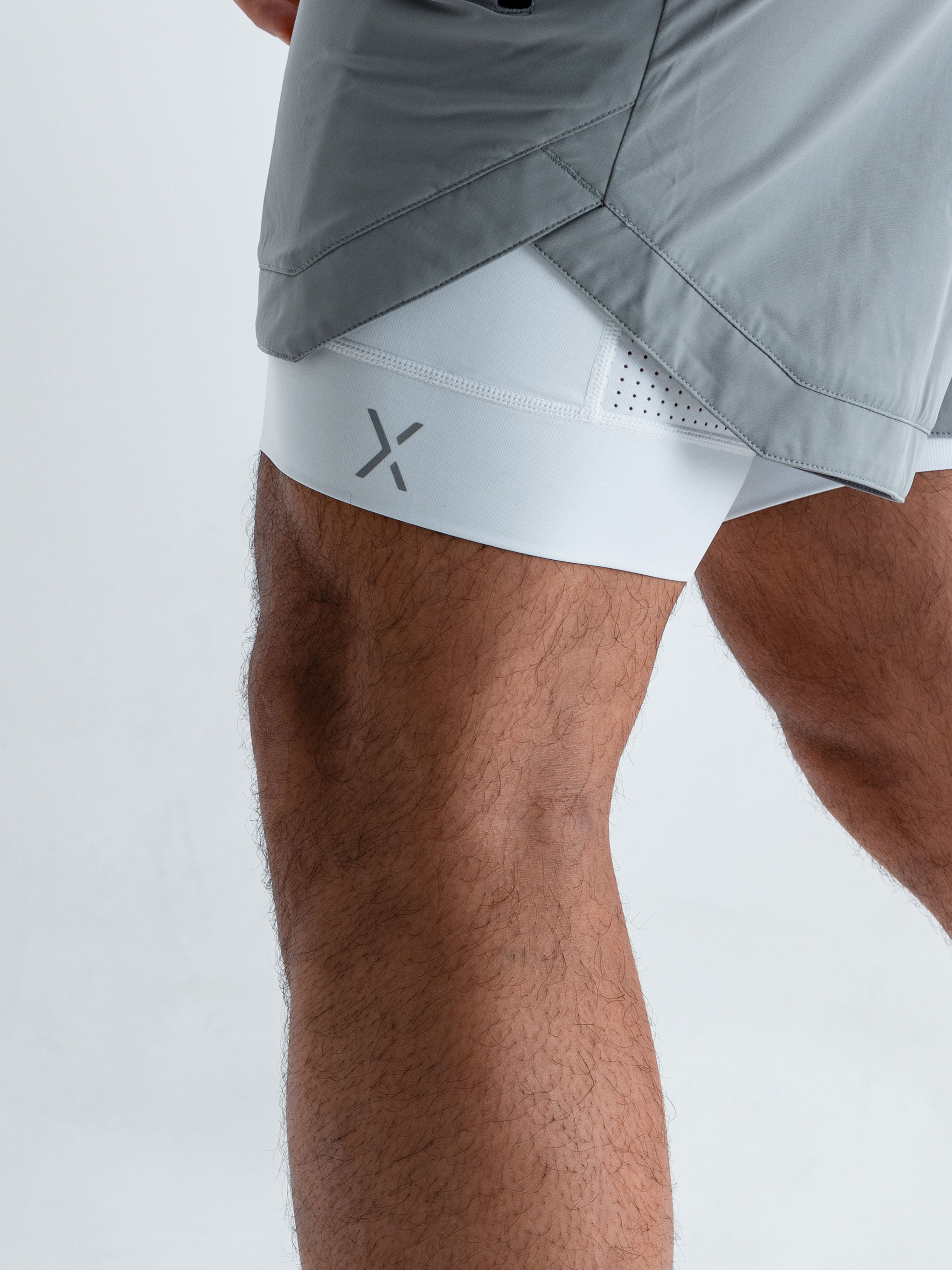 Hybrid Liner Shorts - Slate Grey