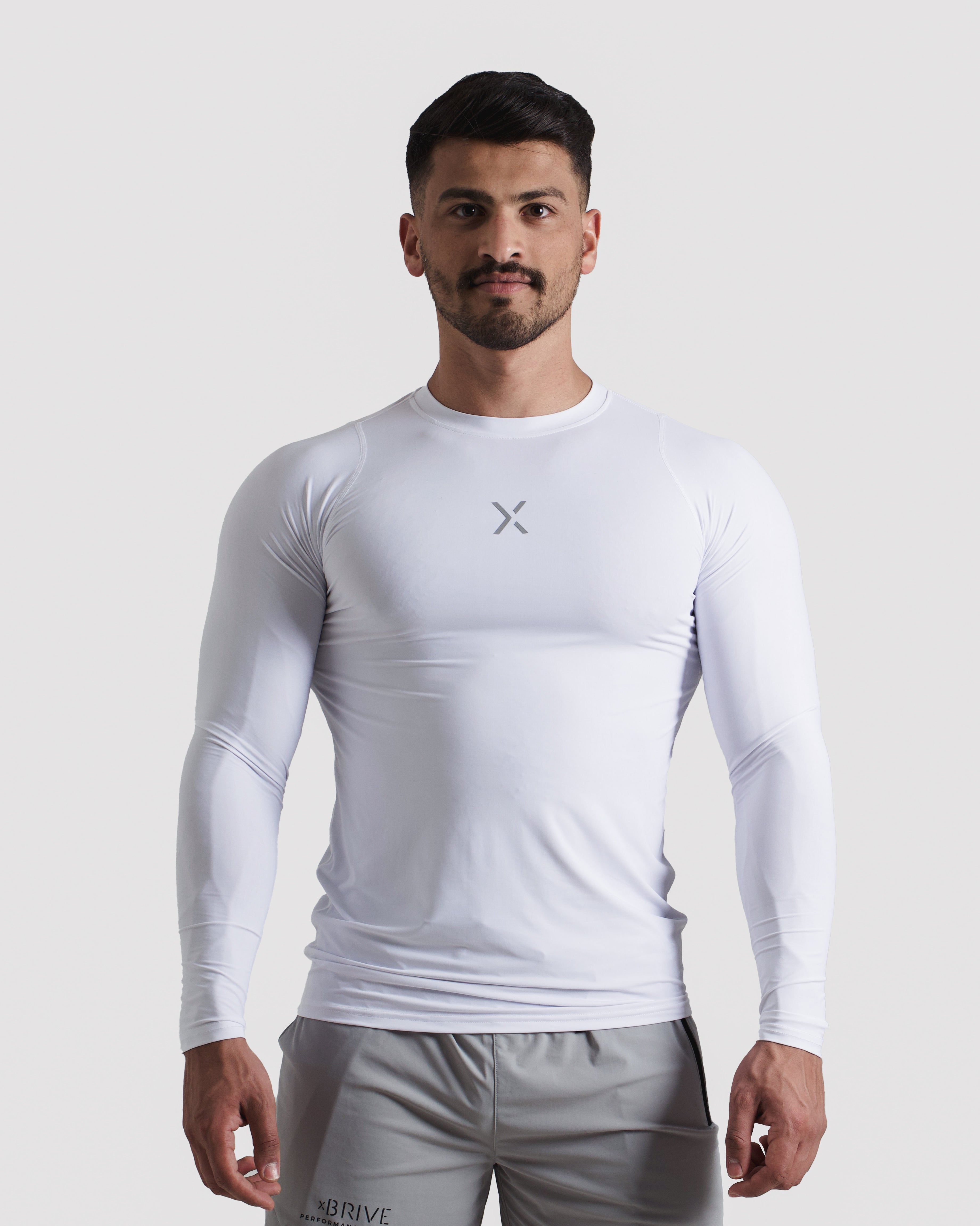 Core Long-Sleeve Tee - White