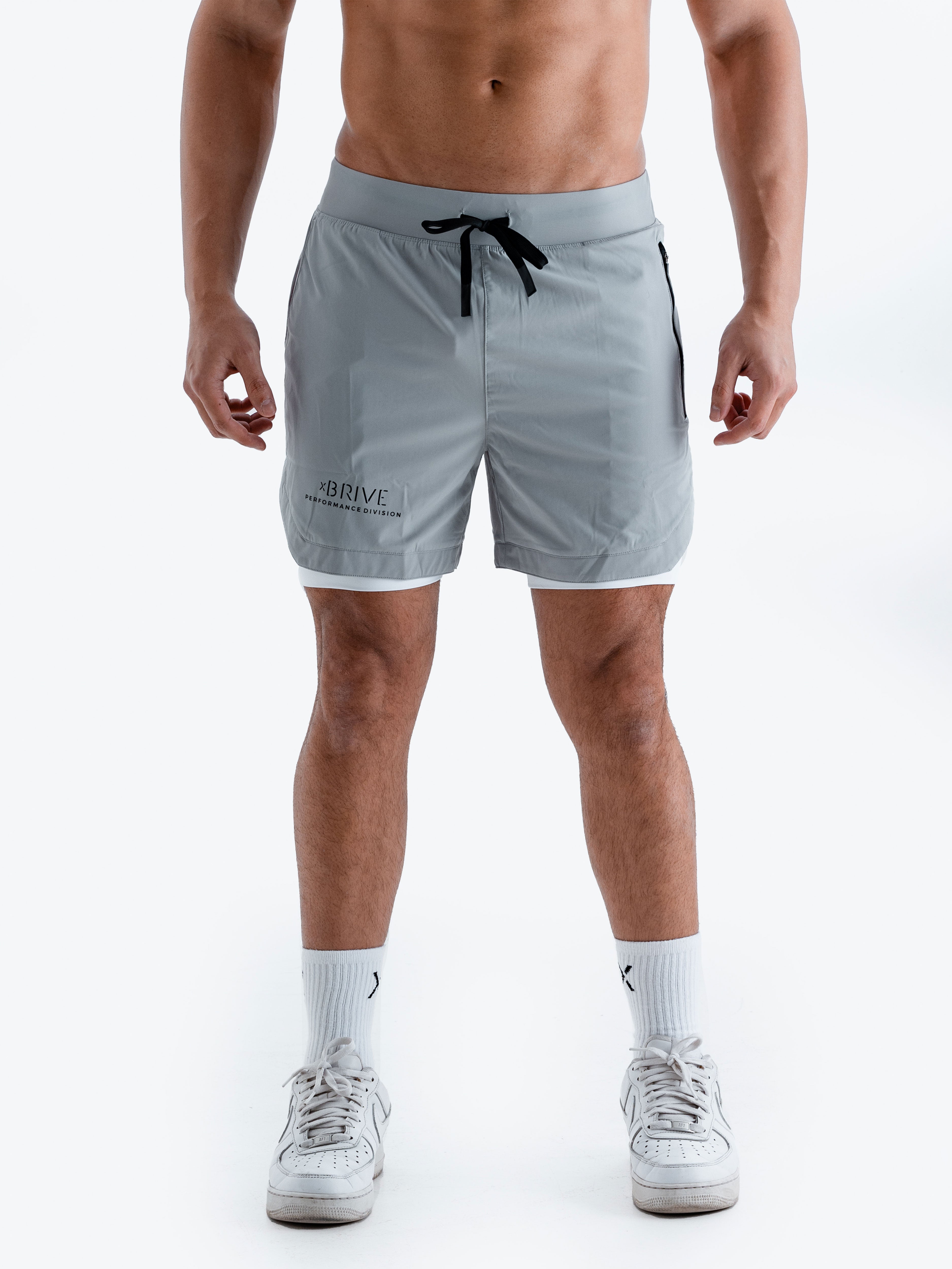 Hybrid Liner Shorts - Slate Grey